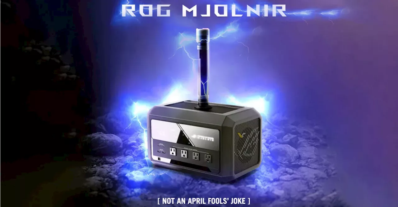 ASUS to Launch the ROG Ally 2024, Mjolnir Portable UPS, Thor 1600W Power Supply at Computex ’24 on June 3rd
