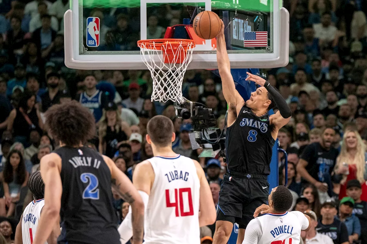 Doncic, Irving carry Mavs past Clippers 114-101 to advance to second round