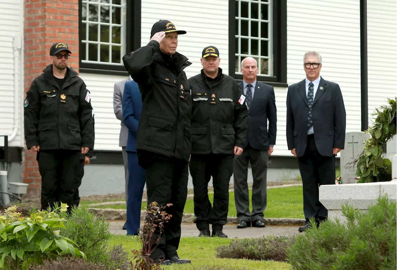 Princess Anne, sister of King Charles, lays wreath at B.C. veteran’s cemetery