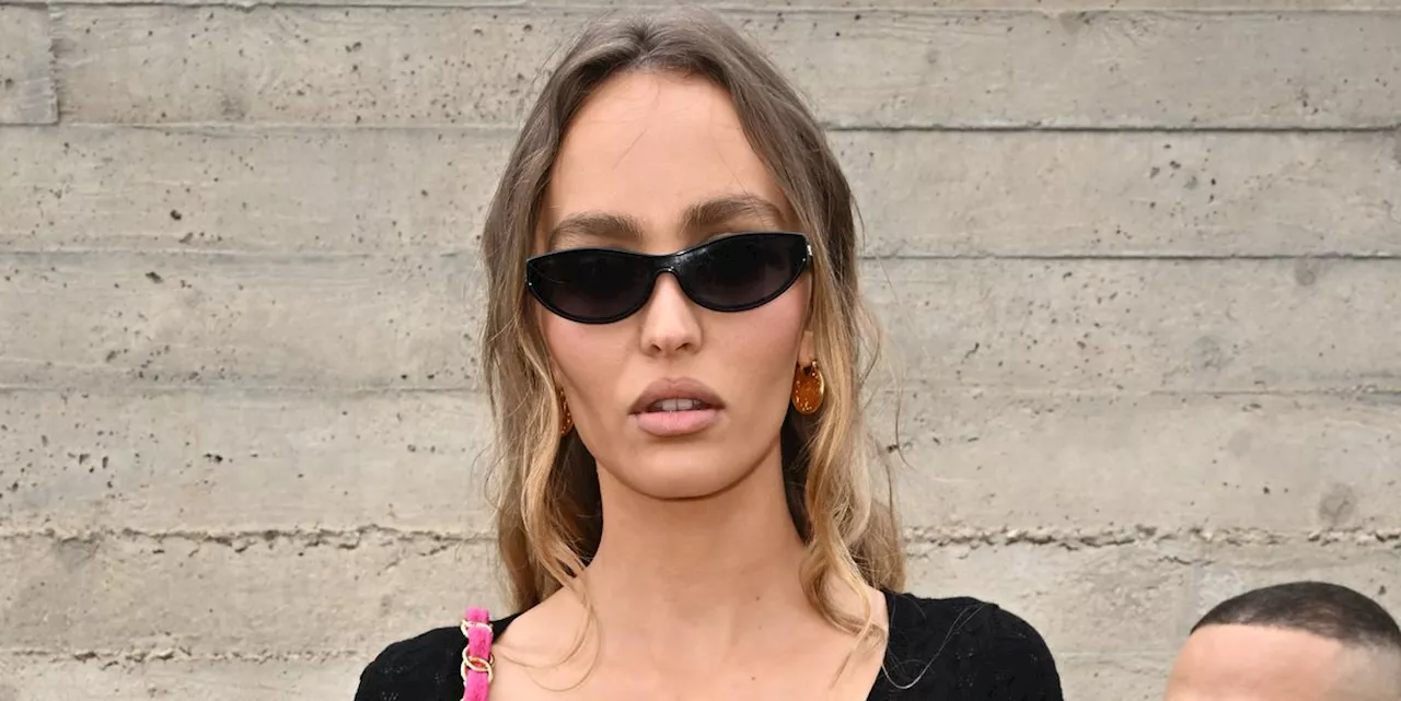 Lily-Rose Depp Is the Ultimate Cool Girl in a Crop Top and Miniskirt At Chanel's Runway Show