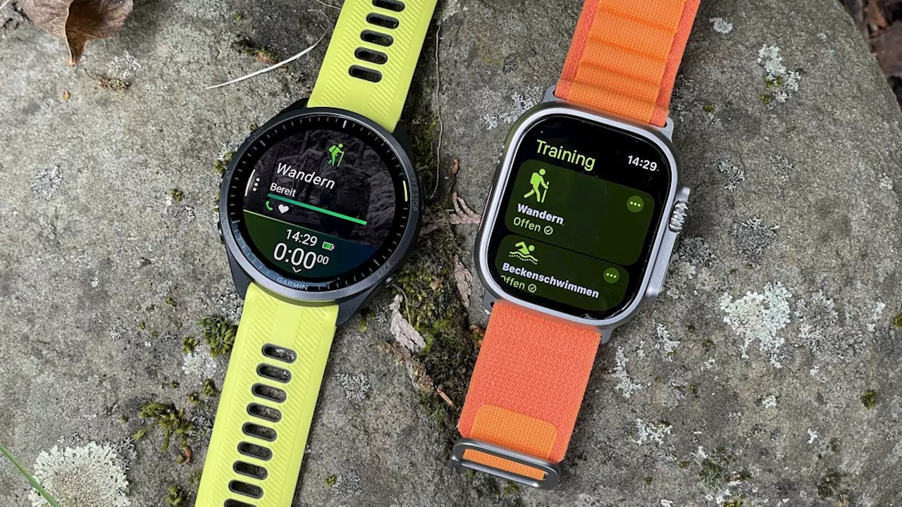 Unterwegs mit Garmin Forerunner 965 und Apple Watch Ultra: Ein Praxis-Vergleich