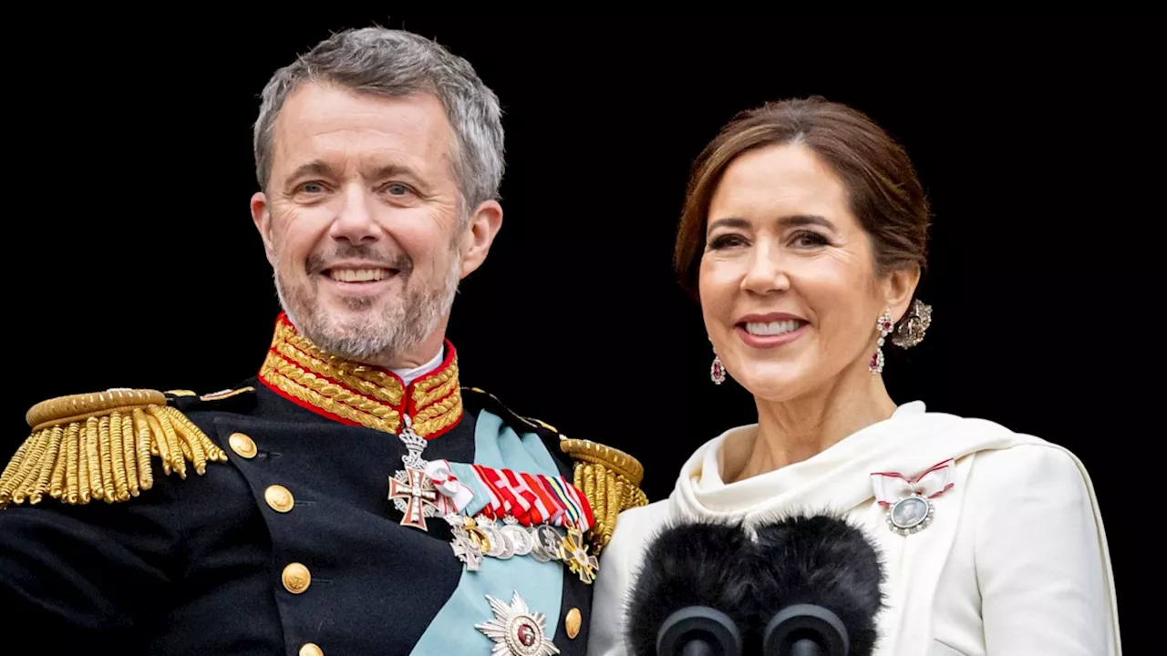 Queen Mary and King Frederik appear to address gala portrait photoshop rumours