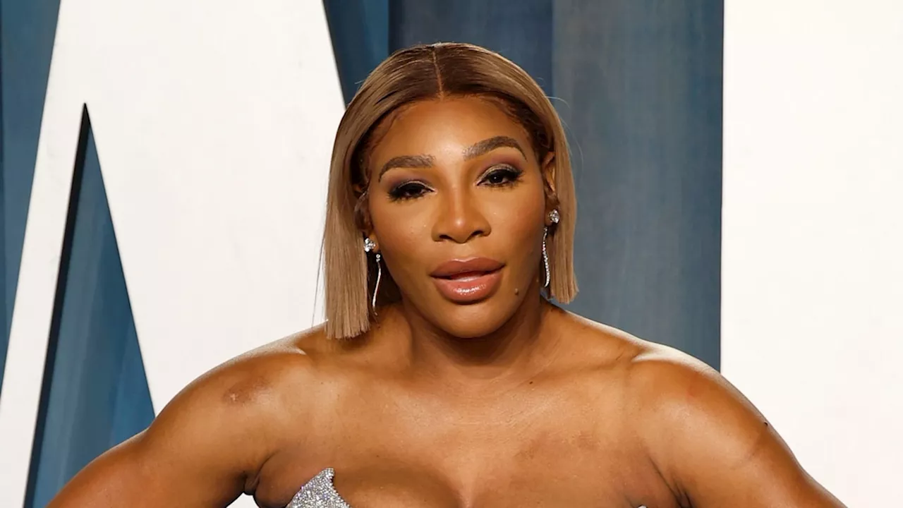 Serena Williams displays incredible curvaceous figure in striking swimsuit