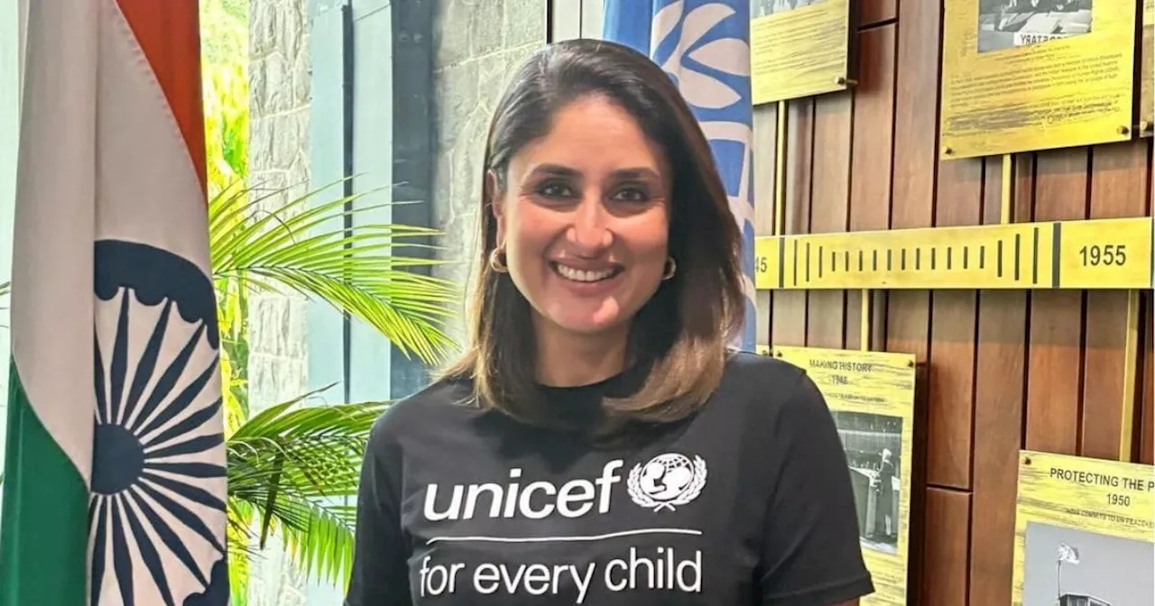 करीना कपूर को UNICEF ने सौंपा बड़ा जिम्मा, बनाया नेशनल एंबेसडर, एक्ट्रेस बोलीं -’मुझे गर्व है…’