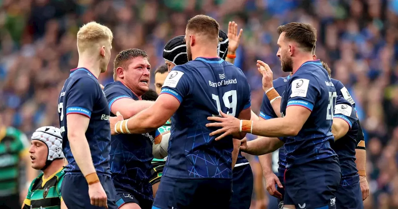 Leinster cling on to beat Northampton and book place in Champions Cup final