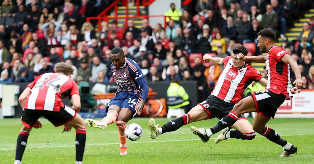 Callum Hudson-Odoi’s brace helps Forest to vital win as Blades claim unwanted record