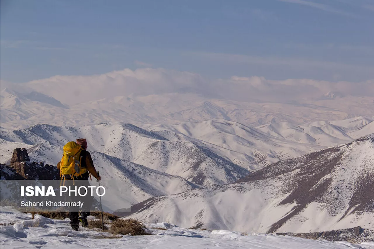 ۴ کوهنورد گمشده درارتفاعات بام ایران، تلفنی نجات یافتند