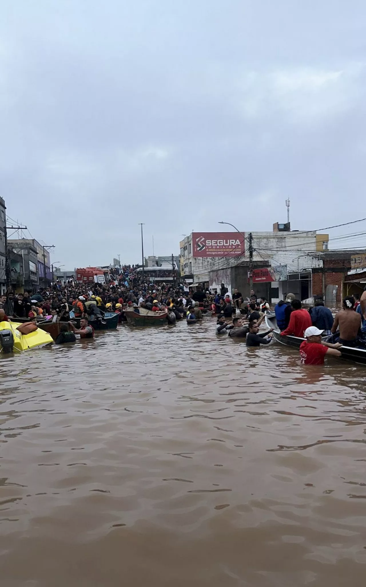 Com 50 mil em áreas de risco, Canoas ordena evacuação de 11 bairros