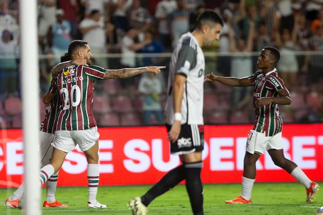 Fluminense abre dois gols de vantagem, mas cede empate para o Atlético-MG pelo Brasileiro