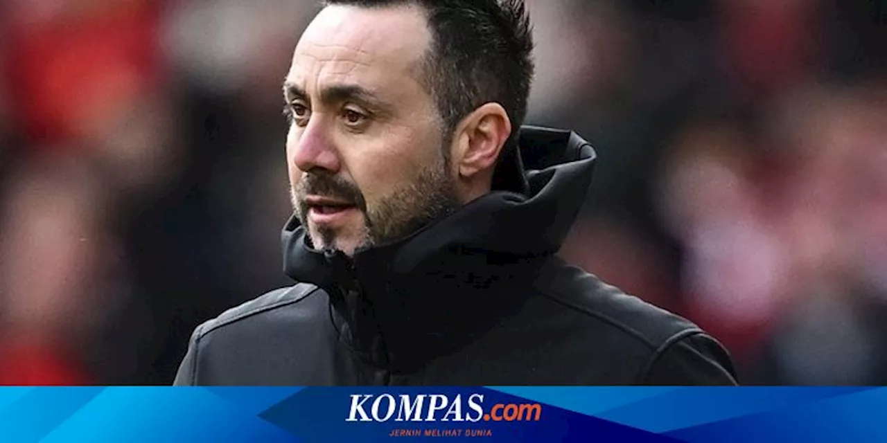 Milan dan Bayern Gigit Jari, De Zerbi Komitmen di Brighton