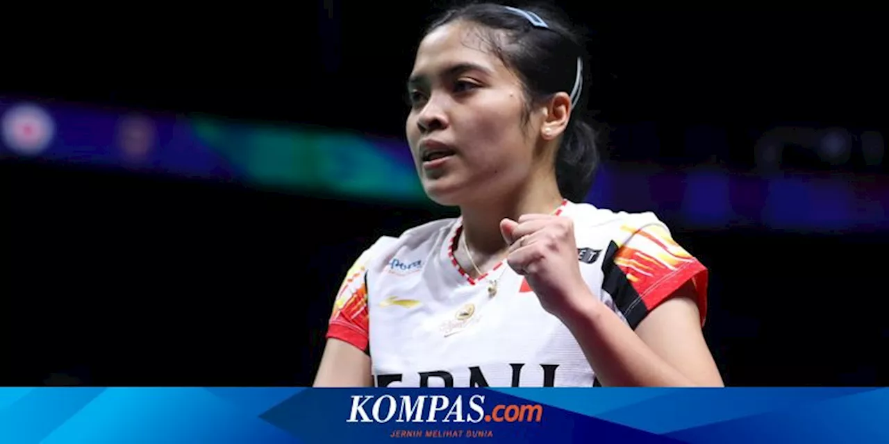 Hasil Piala Uber 2024: Gregoria Menang Dua Gim Langsung, Indonesia 1-0 Korsel