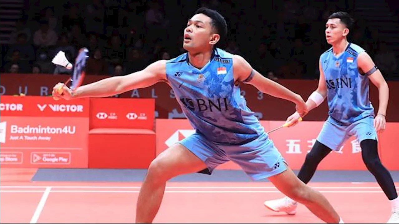 Hasil Semifinal Thomas Cup 2024: Fajar/Rian Gandakan Keunggulan Indonesia atas Taiwan 2-0