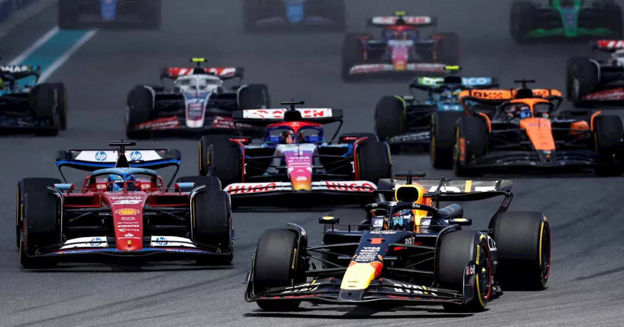 Formel-1-Sprint in Miami: Verstappen siegt, Ricciardo begeistert