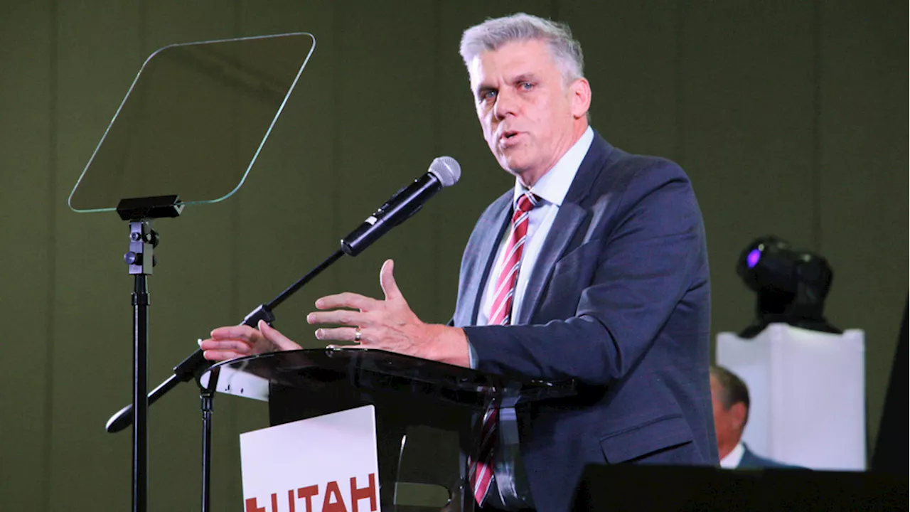 Utah governor candidate Phil Lyman announces selection for lieutenant governor