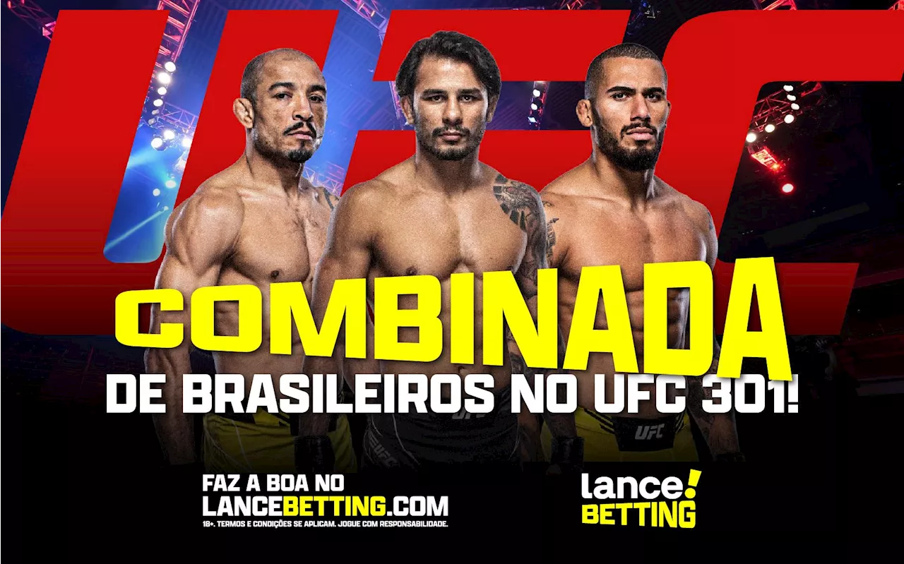 Em casa! Aposte R$100 e ganhe R$349 na vitória dos brasileiros nas principais lutas do UFC Rio