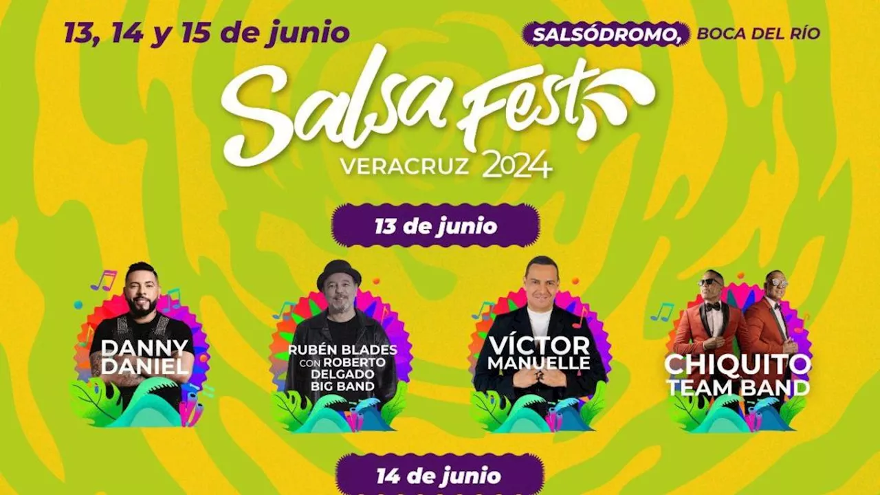 Diego Morán, Frankie Ruiz Jr. y Chiquito Team Band en el Salsa Fest 2024