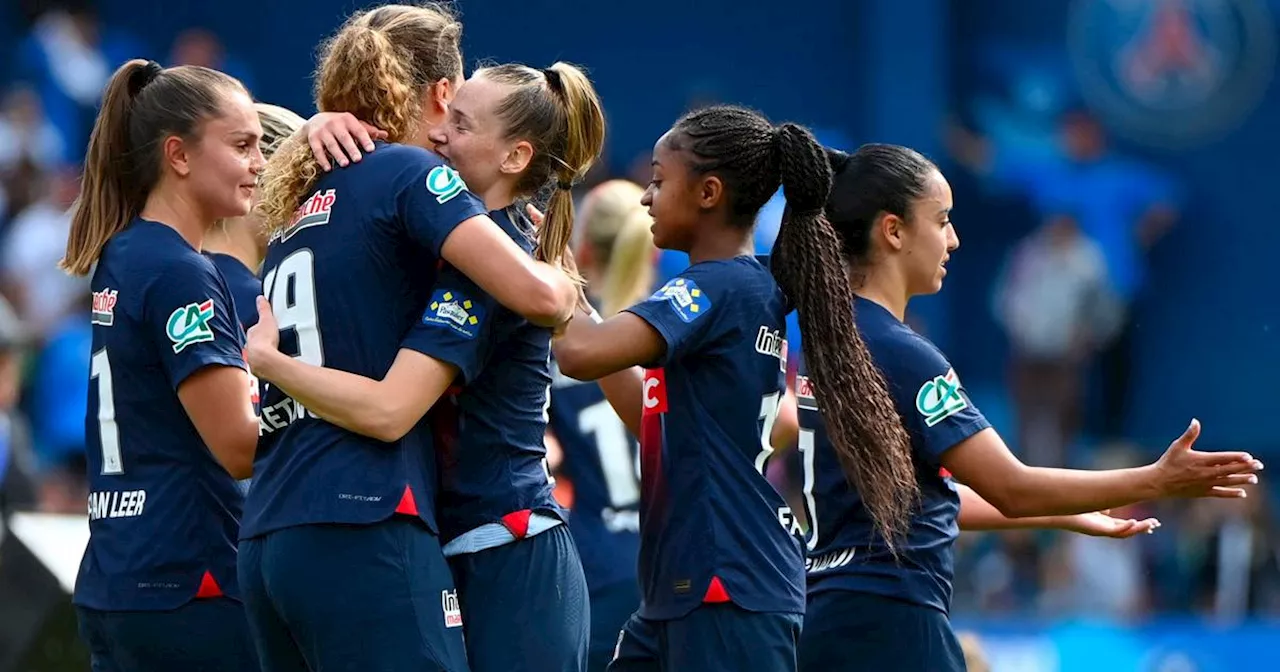 Coupe de France (F) : le PSG remporte sa 4e Coupe devant Fleury