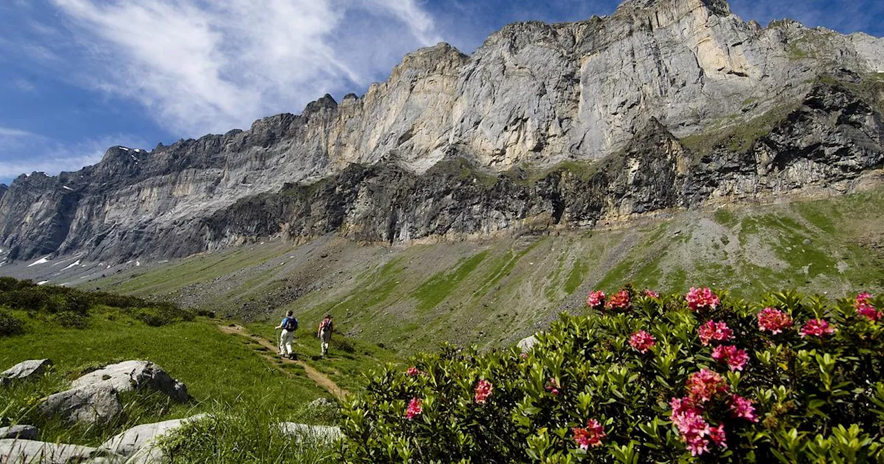 Randonnée d'altitude en Haute-Savoie dans la montagne d'Anterne