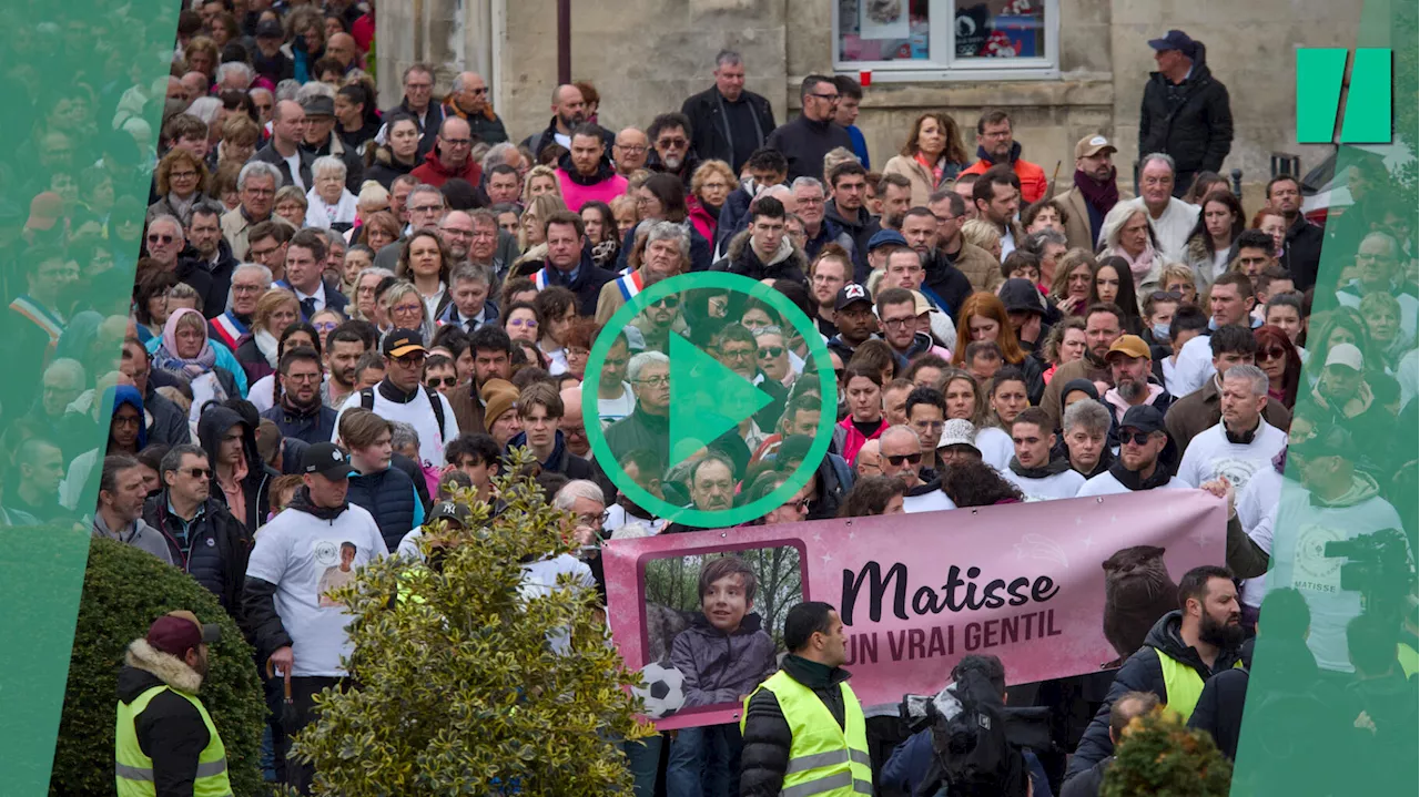 Mort de Matisse : à Châteauroux, l’hommage poignant de son enseignante lors de la marche blanche