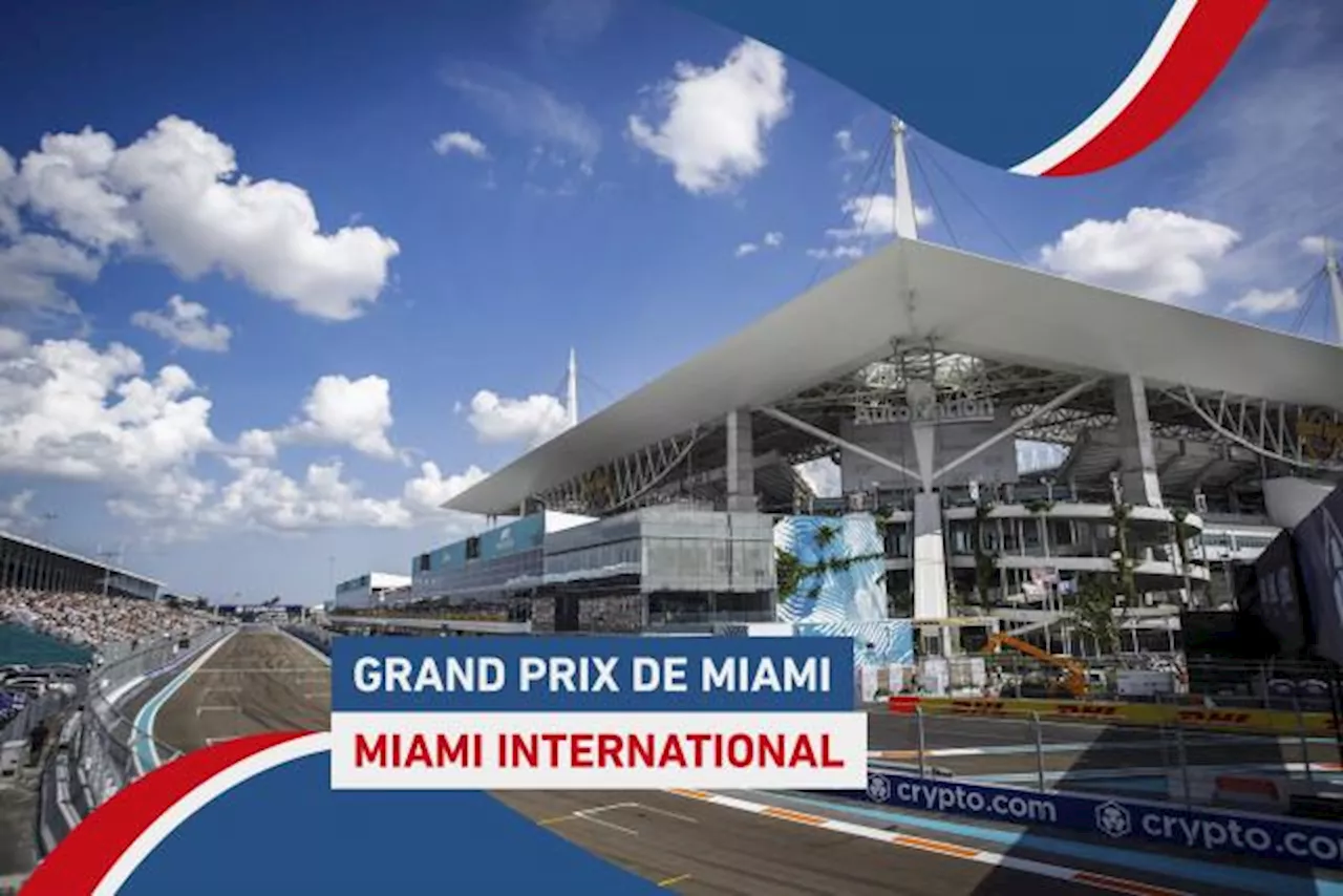 Sprint du Grand Prix de Miami 2024 de formule 1 en direct