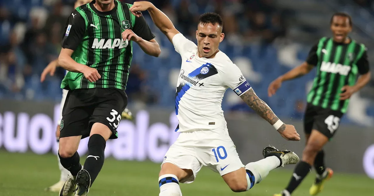 Serie A, Inter distratta: Sassuolo vince 1-0 e spera ancora