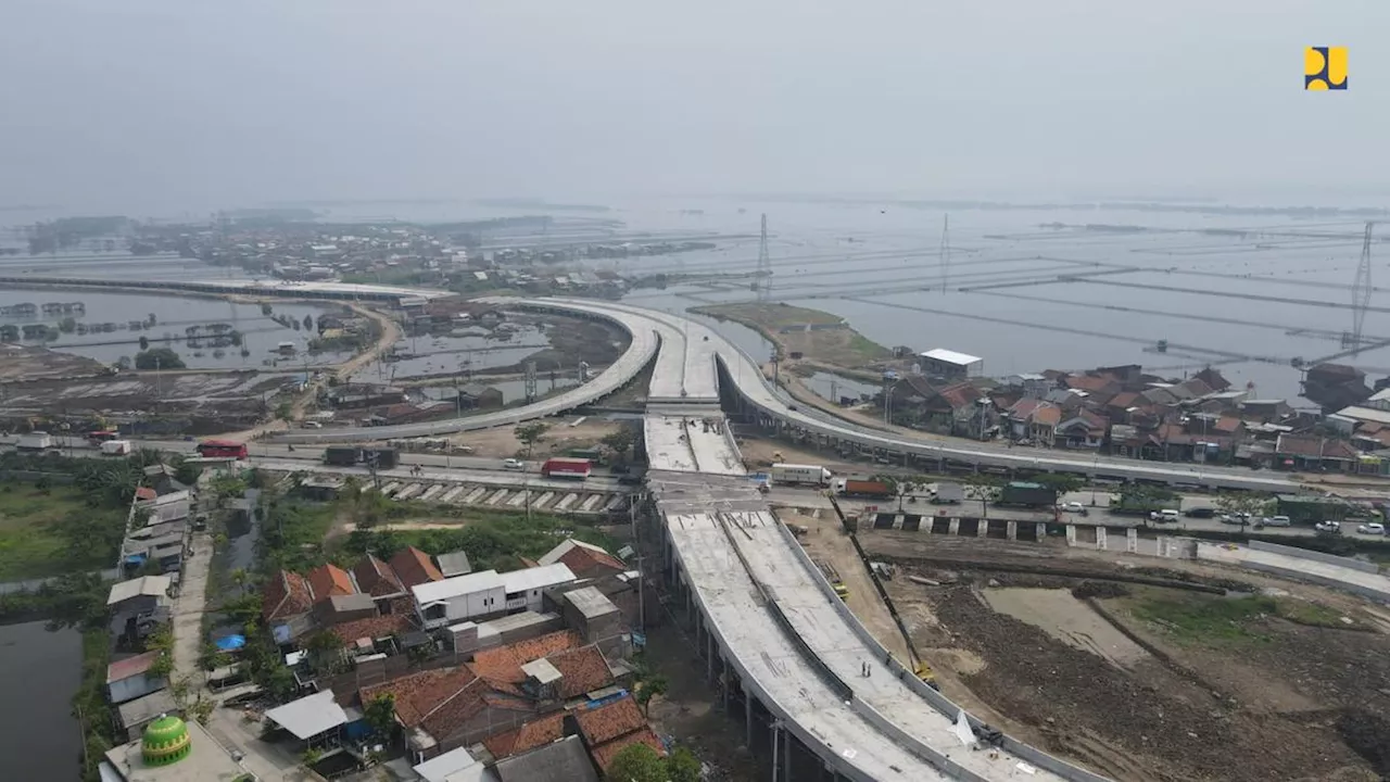 Dibangun di Atas Laut, Tol Semarang - Demak Ditargetkan Selesai Semua Februari 2027