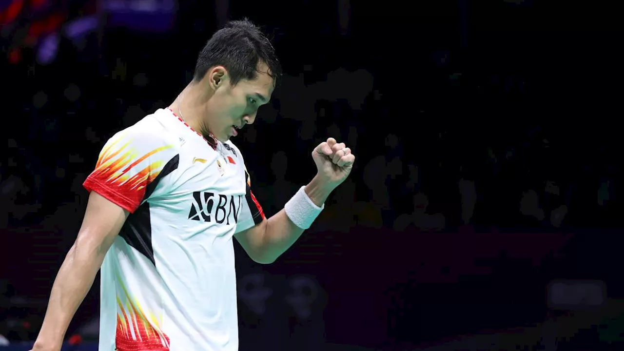 Hasil Piala Thomas 2024: Jonatan Christie Gacor, Indonesia Hajar Chinese Taipei 3-0 dan Lolos ke Final