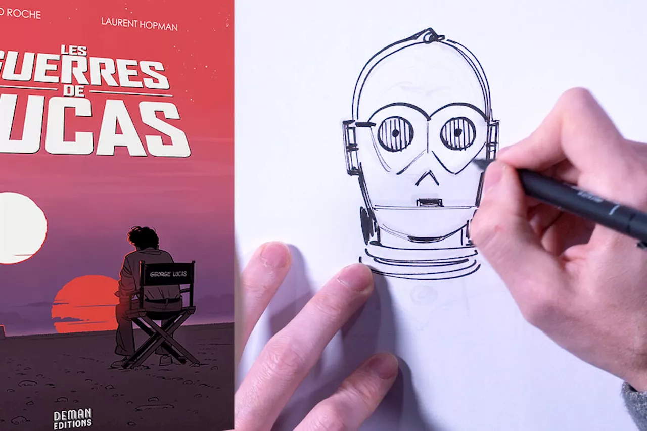 Journée « Star Wars » : le dessinateur des « Guerres de Lucas » vous apprend à dessiner C-3PO