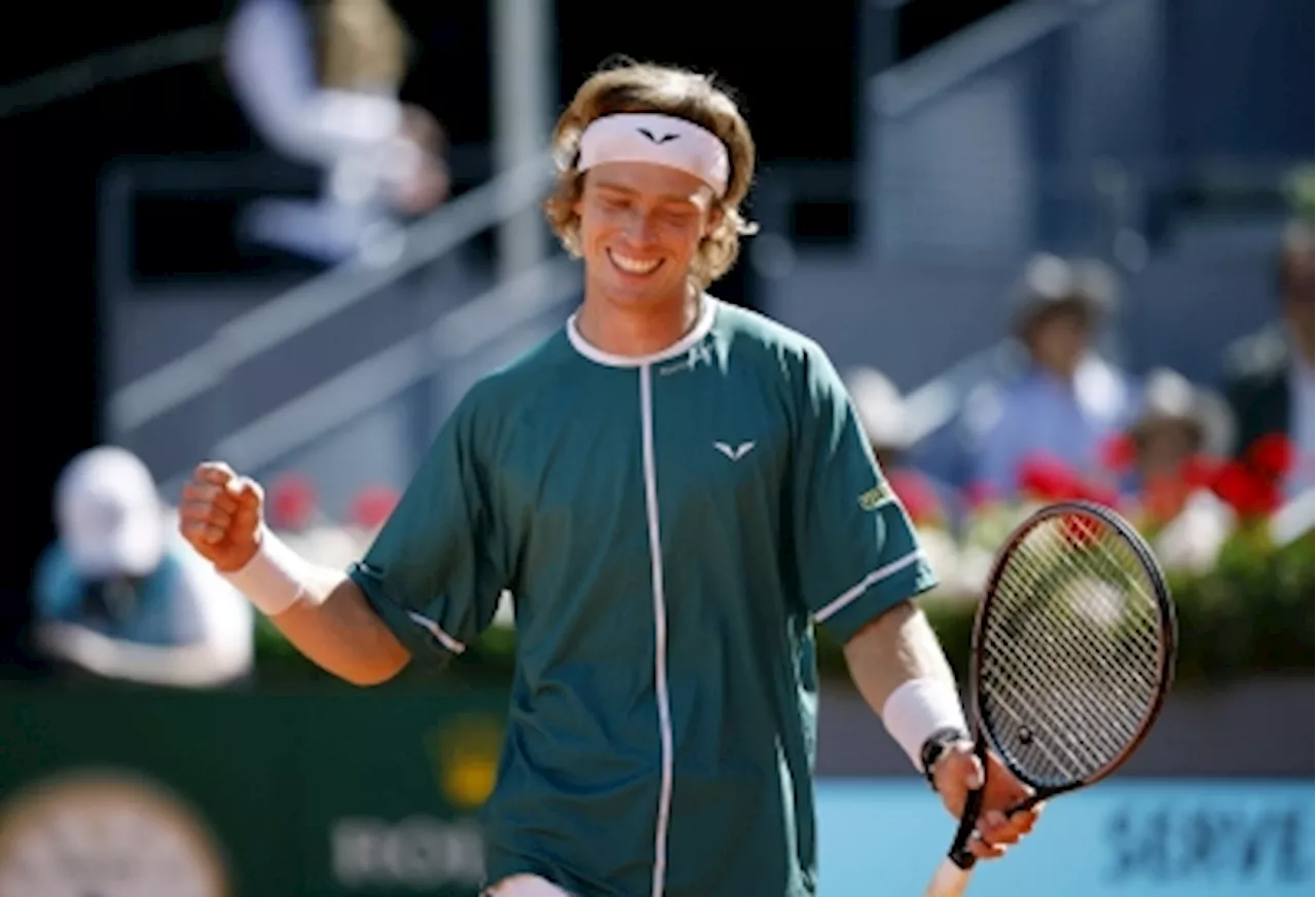 Rublev eases past Fritz, faces Auger-Aliassime in Madrid final