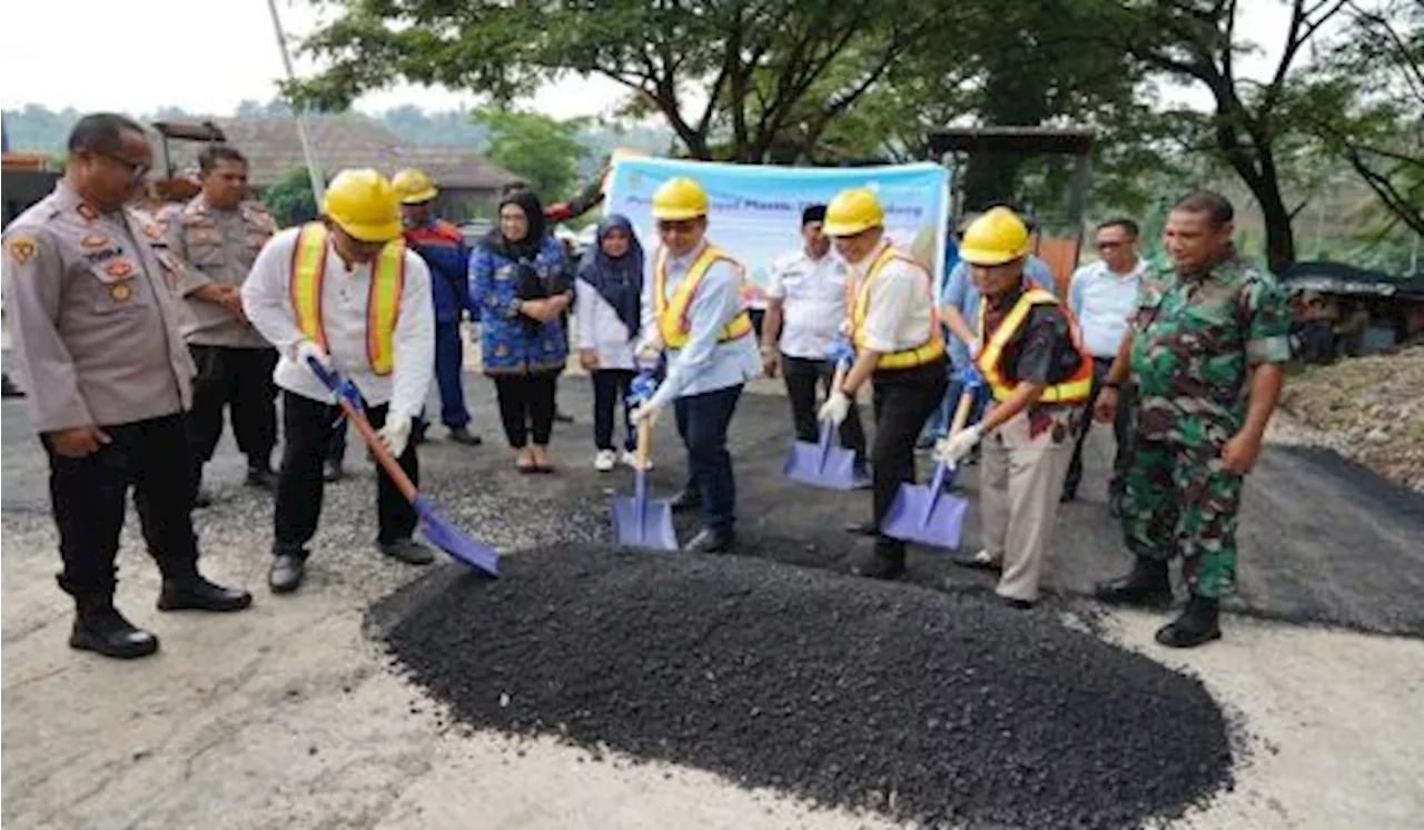 Aspal Plastik di TPSA Bagendung Jadi Program Inovatif Cilegon