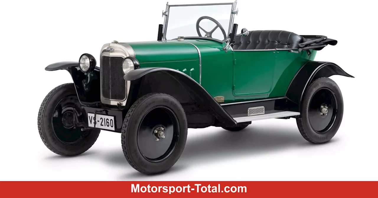 Opel 4/12 PS (1924-1931): Der Laubfrosch wird 100