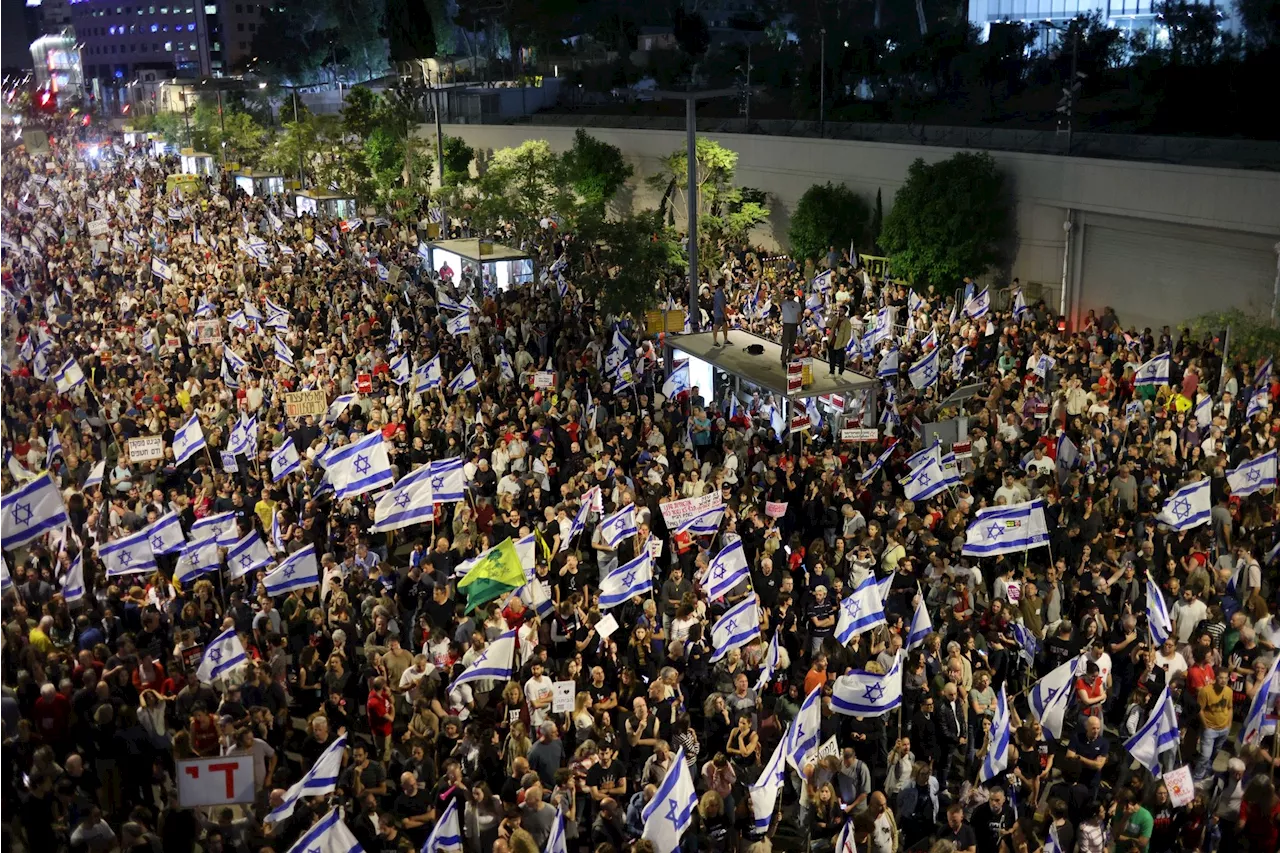 Tausende demonstrieren in Tel Aviv für Geisel-Freilassung