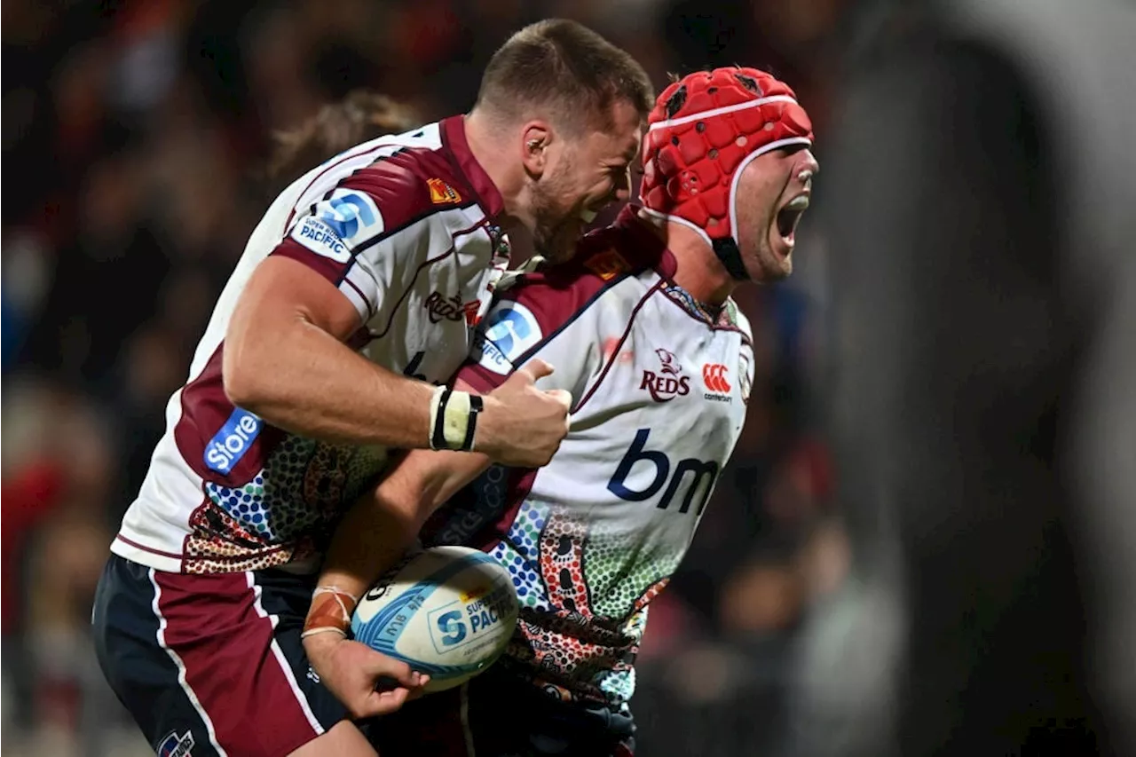 Reds beat Crusaders to break 25-year Christchurch drought
