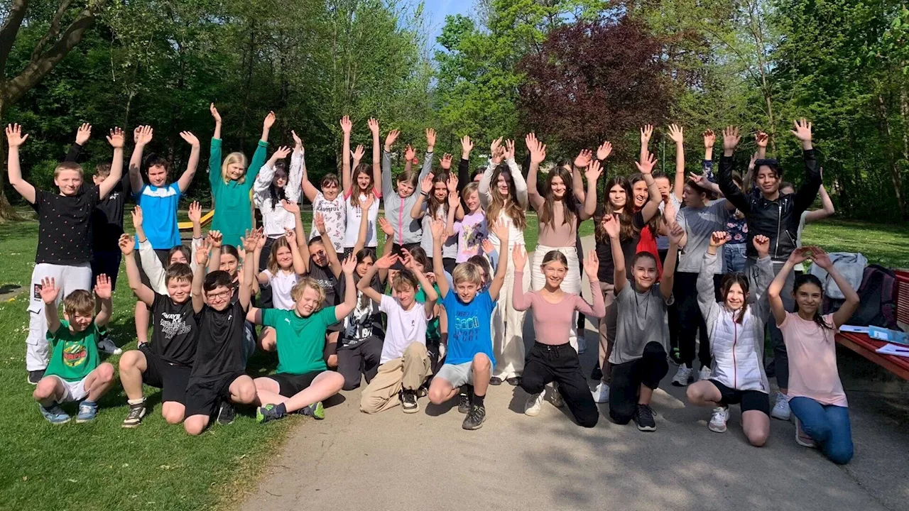 Mittelschule Ternitz: Bewegung für den guten Zweck