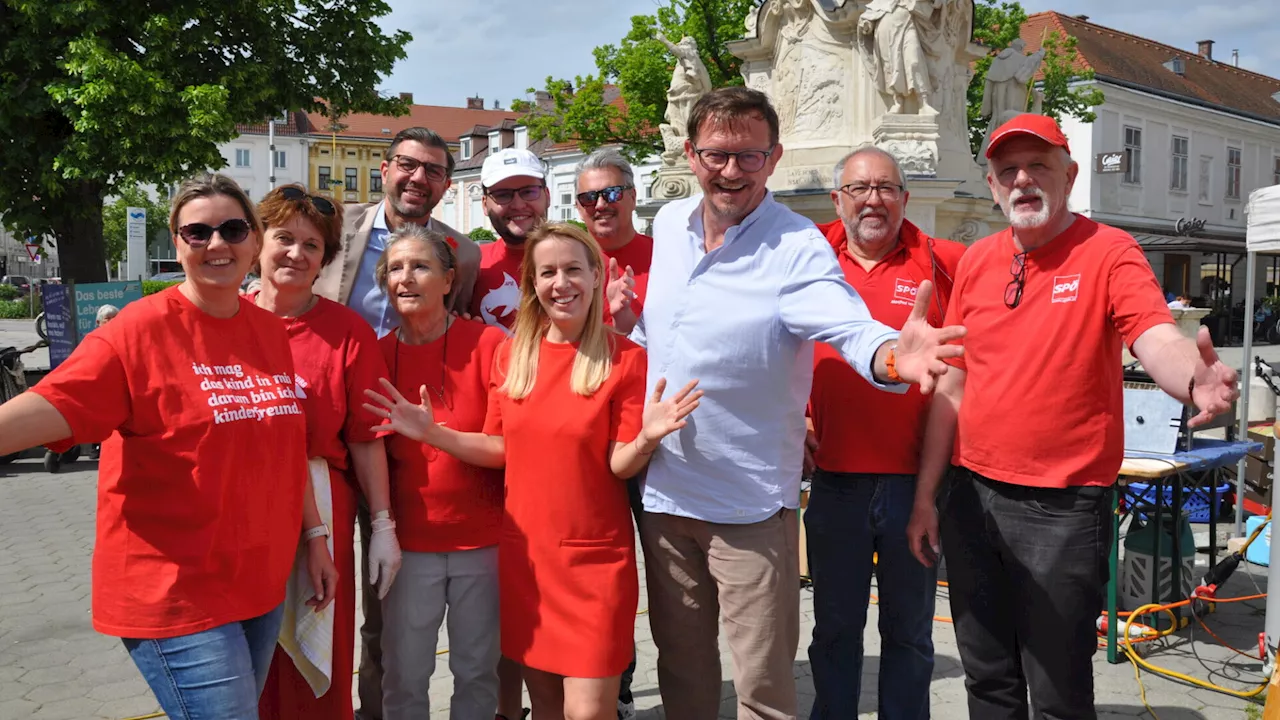 SPÖ: Korneuburger Genossen bliesen zum 1. Mai