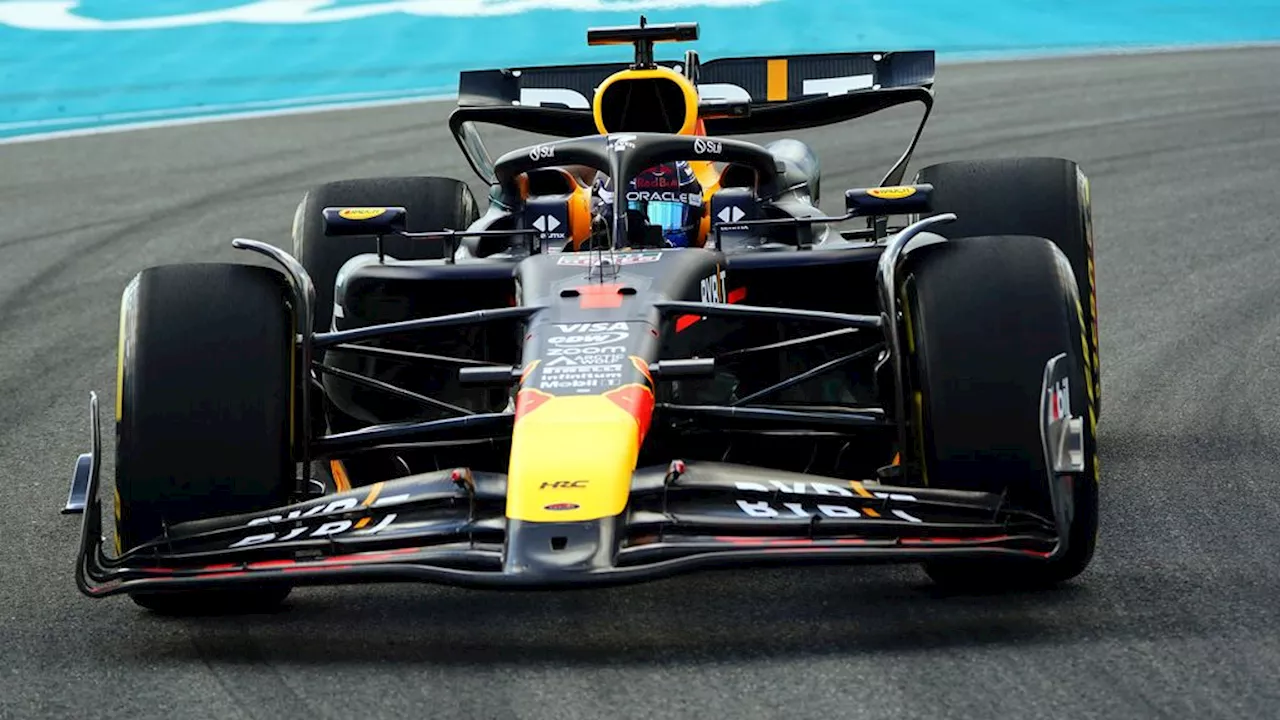 Verstappen wint sprintrace Miami • Kwalificatie start om 22.00 uur