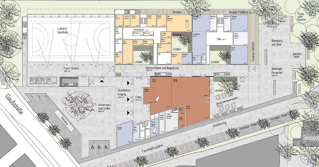 Die Pläne für den Neubau der Herforder Geschwister-Scholl-Realschule liegen vor