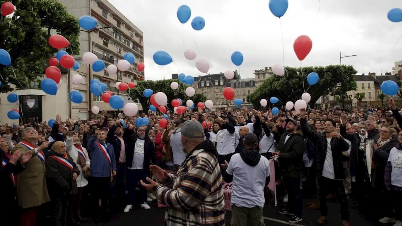 Meurtre de Matisse : au moins 5 000 personnes rassemblées pour une marche blanche à Châteauroux