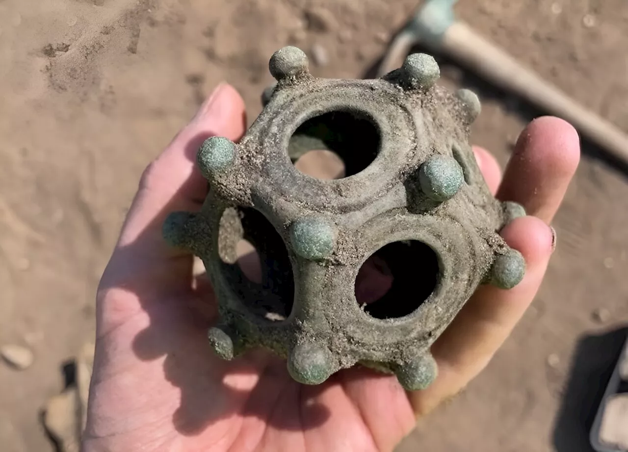 Beautifully crafted Roman dodecahedron discovered in Lincoln—but what were they for?