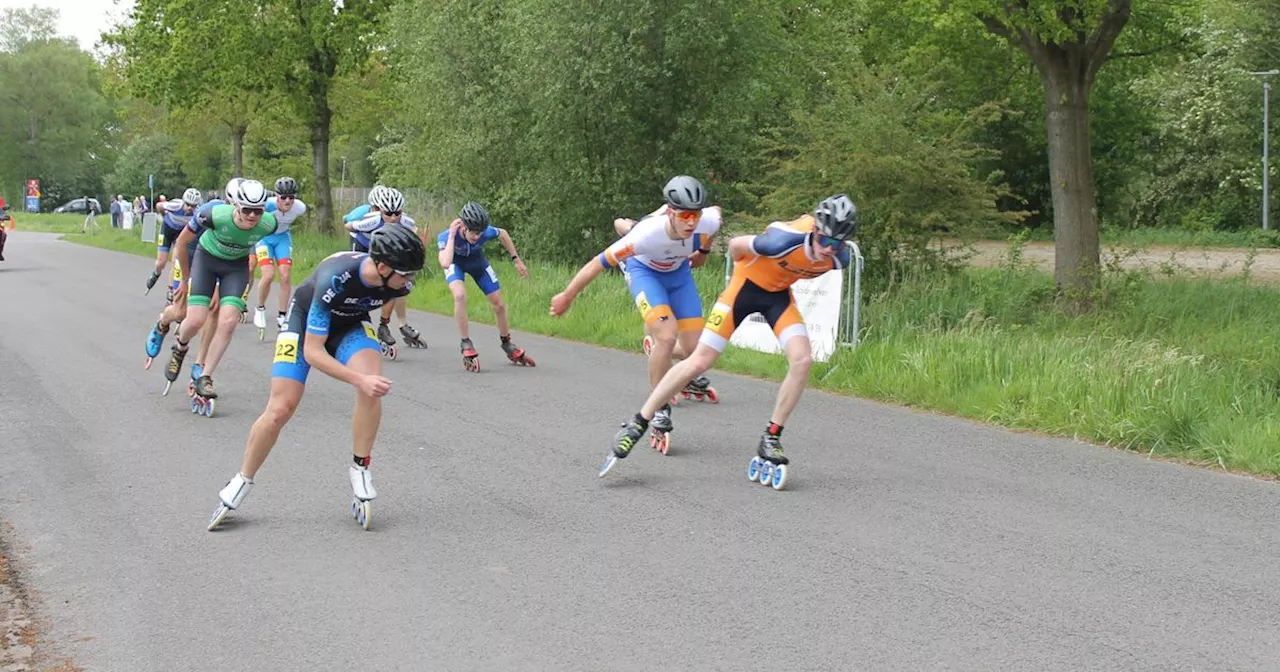 Nijeveen is decor van skeelermarathons: 'Bijzonder dat we wedstrijd met profs mogen organiseren'