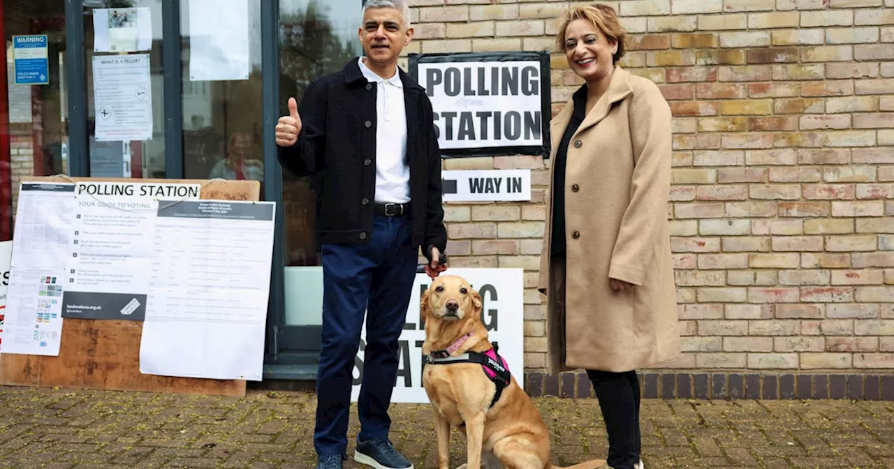 Labour's Sadiq Khan wins re-election as London mayor