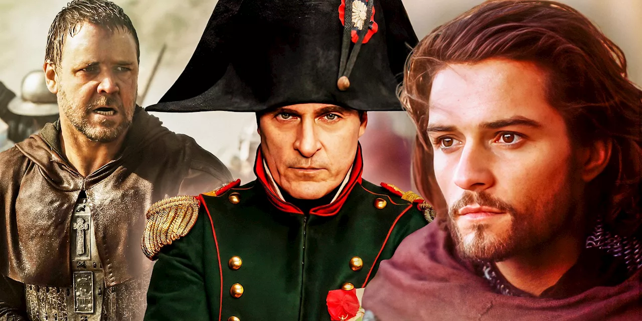 Ridley Scott's 8 History Movies, Ranked Worst To Best (Including Napoleon)