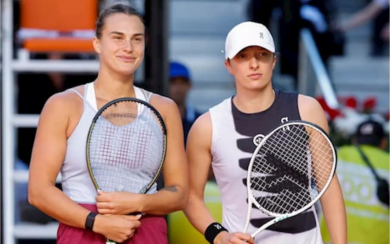 Swiatek-Sabalenka al WTA Madrid, dove vedere la finale in tv e streaming