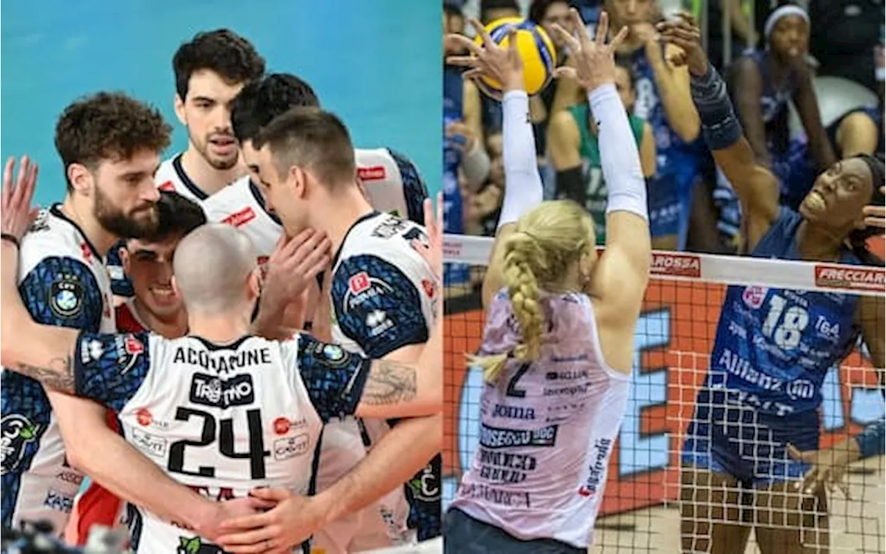 Volley: Trento, Conegliano e Milano alle finali di Champions League, orari delle partite