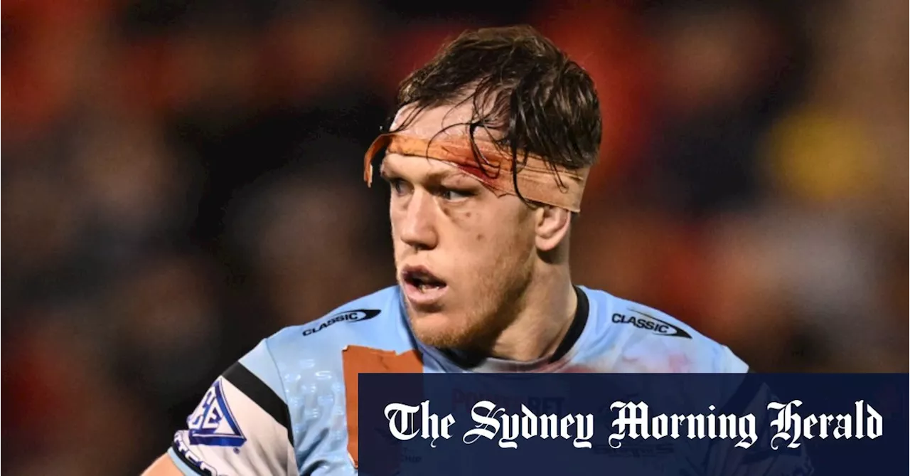 A bleed apart: Why even 300 stitches can’t stop Cronulla’s hard man