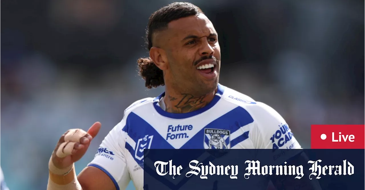 NRL round 9 LIVE: Canterbury Bulldogs v Wests Tigers at Accor Stadium