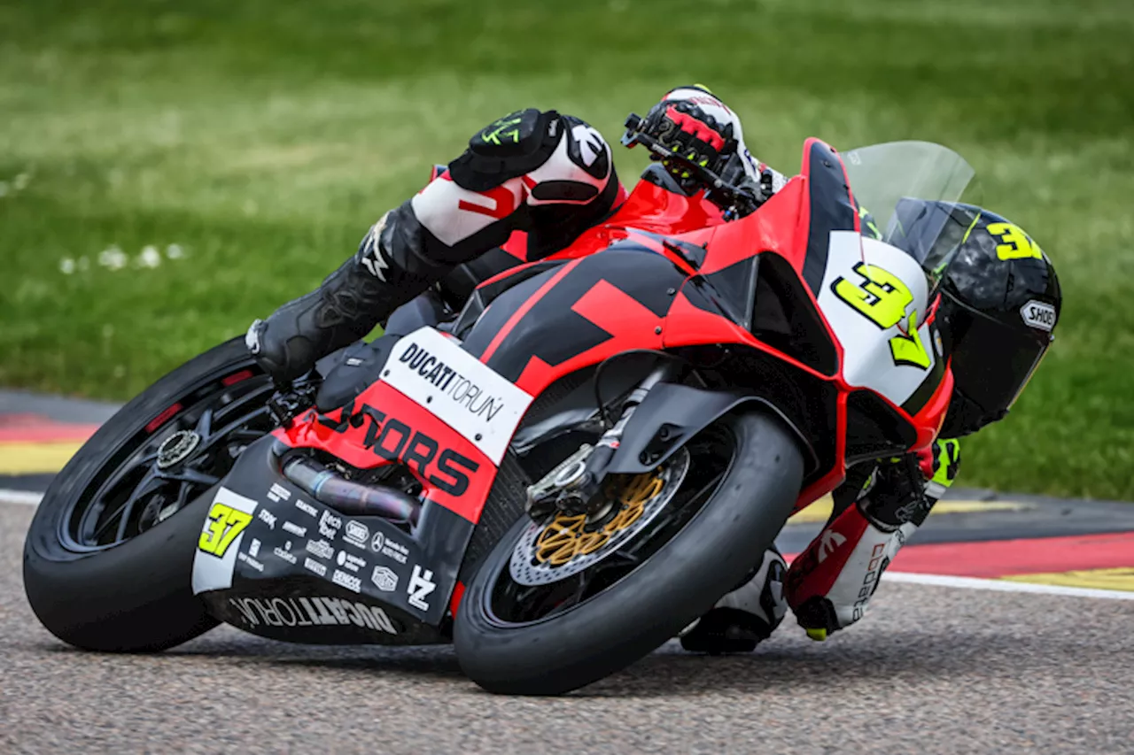 IDM Sachsenring: SSP-Ducati mit Zuda ganz oben