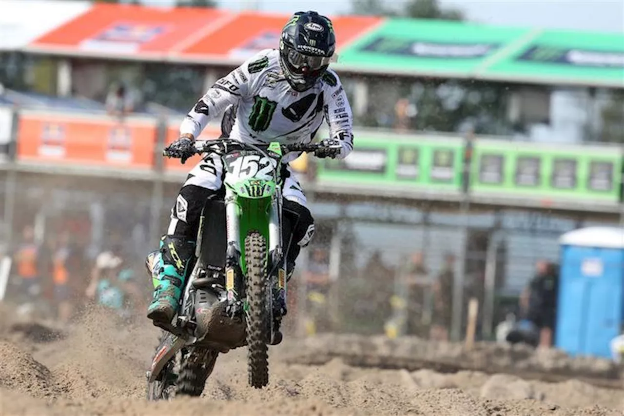 Monster Kawasaki: Petrov Leitwolf im MX2-Team 2017