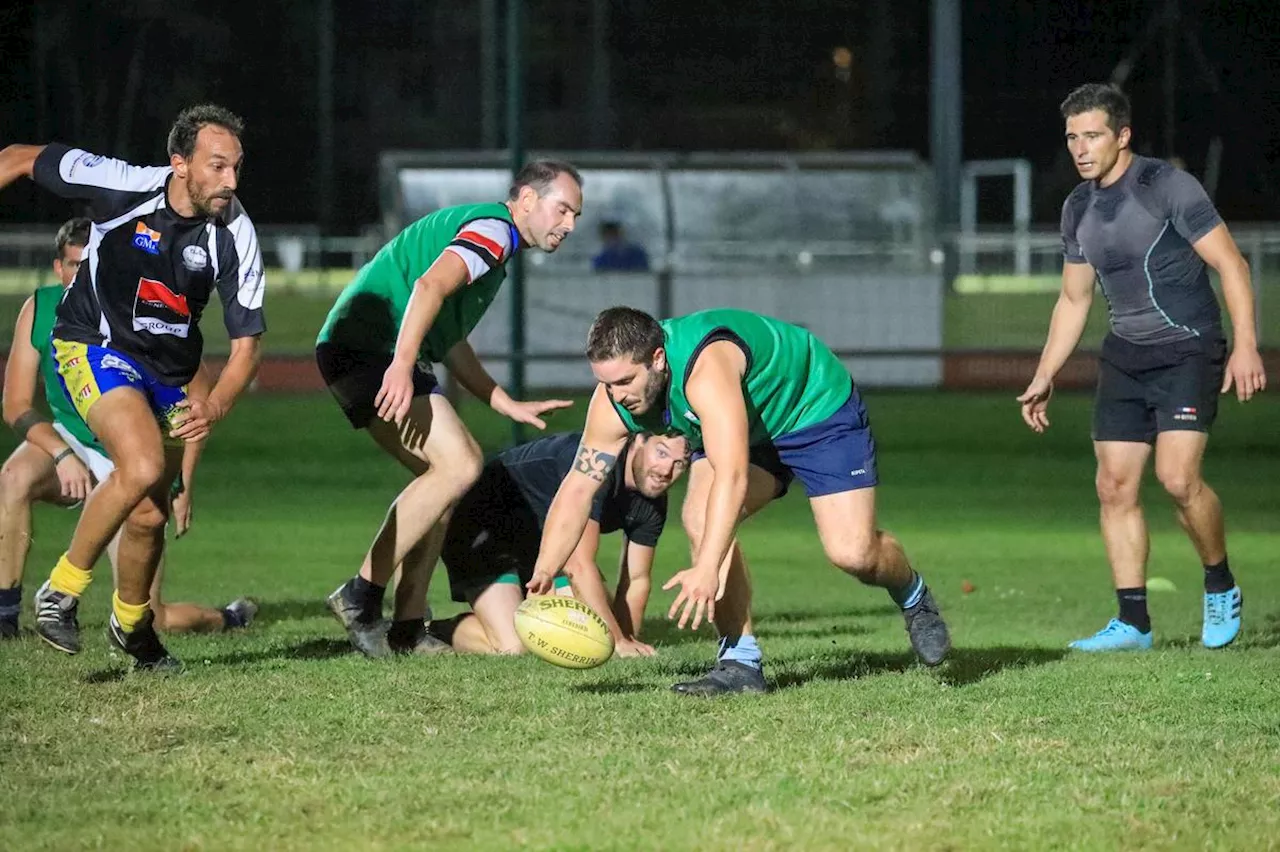 Football australien : les Toreadors de Bayonne sont prêts pour le mano a mano face à Antony