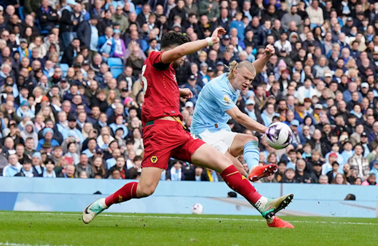 City respond to Arsenal win as Haaland hits four in Wolves mauling